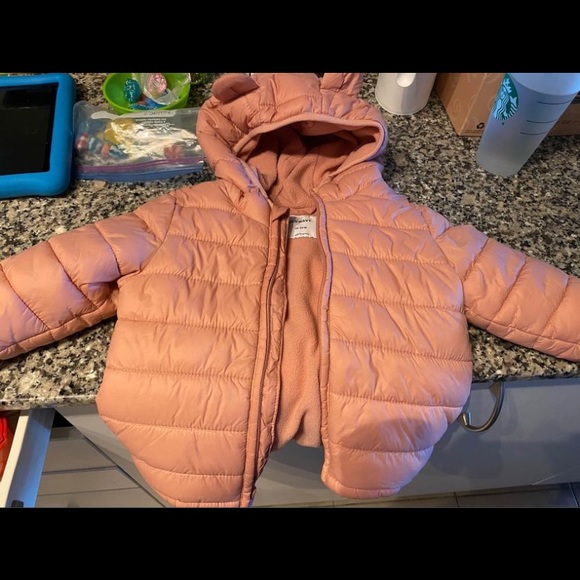 Baby girl puffer jacket - Picture 1 of 3